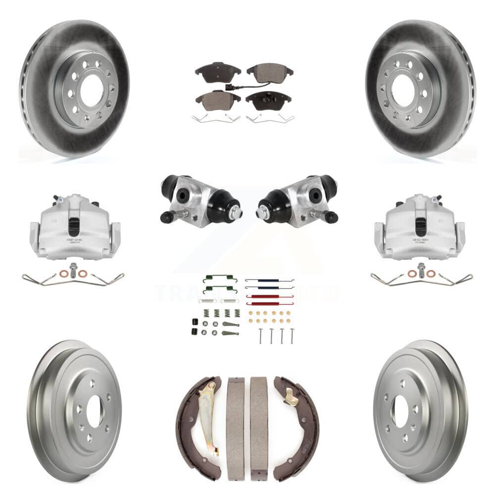 Transit Auto - KCG-100344P - Front and Rear Disc Brake Kits