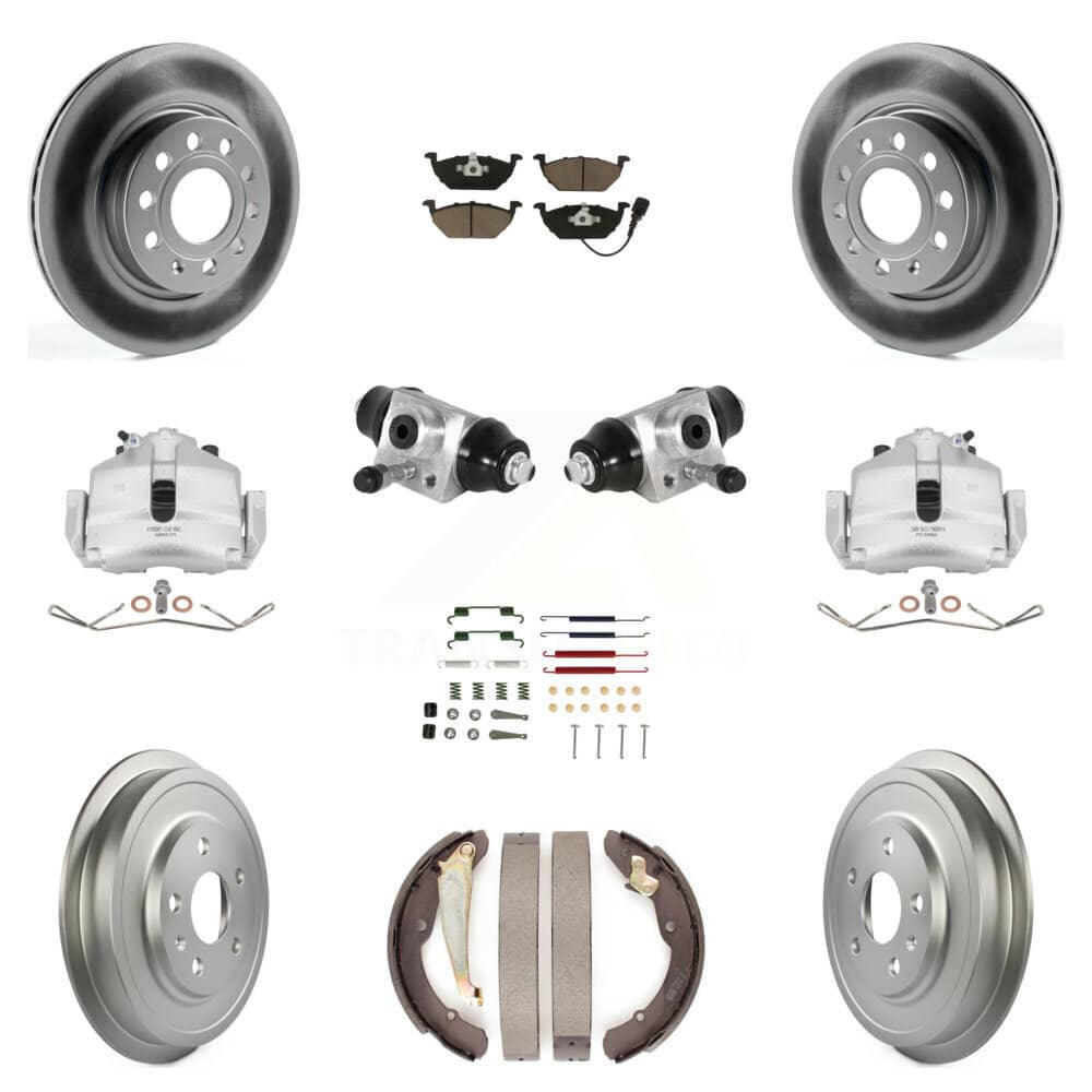 Transit Auto - KCG-100349C - Front and Rear Disc Brake Kits