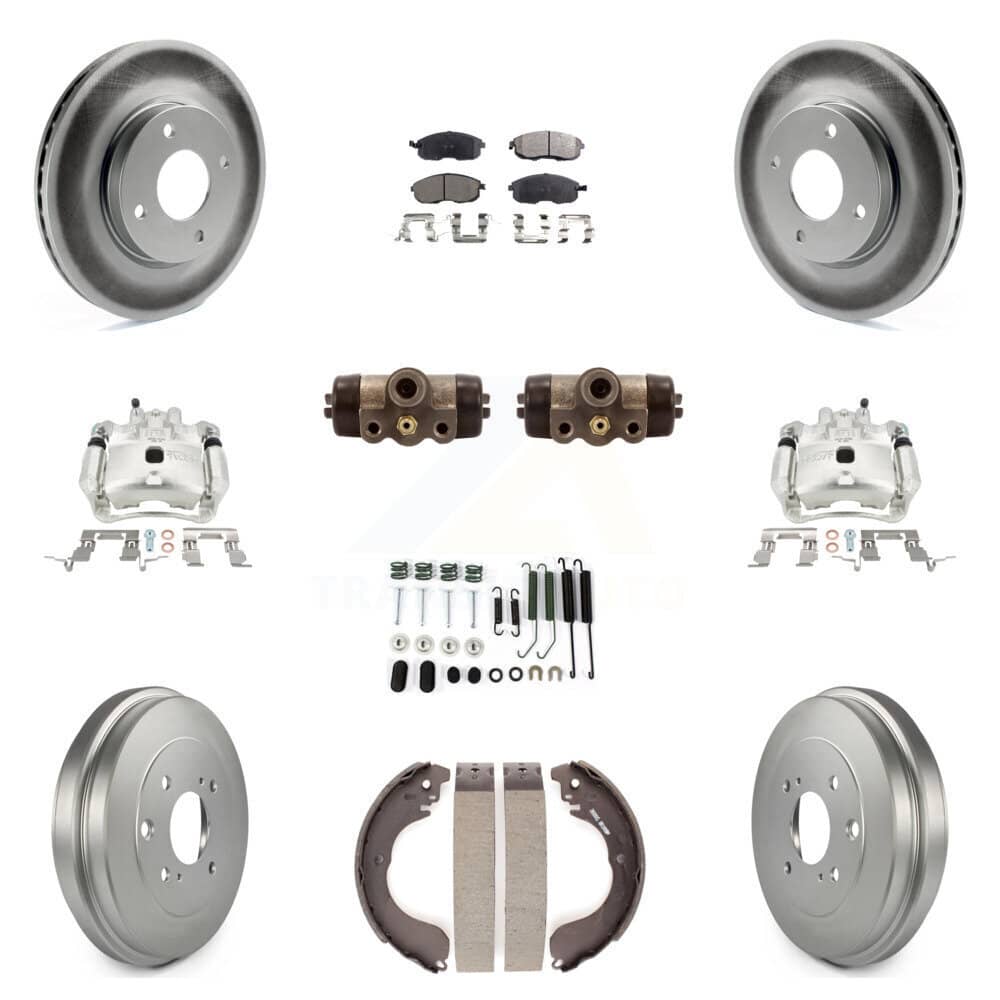 Transit Auto - KCG-100349P - Front and Rear Disc Brake Kits