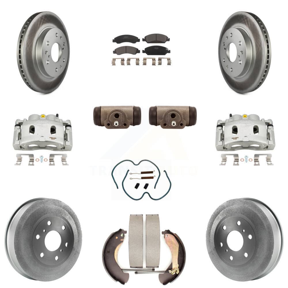 Transit Auto - KCG-100354T - Front and Rear Disc Brake Kits