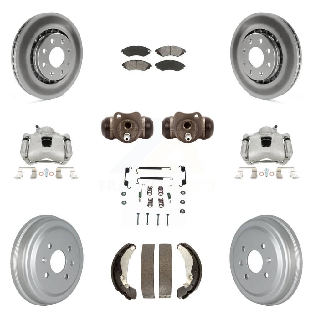 Transit Auto - KCG-100356S - Front and Rear Disc Brake Kits