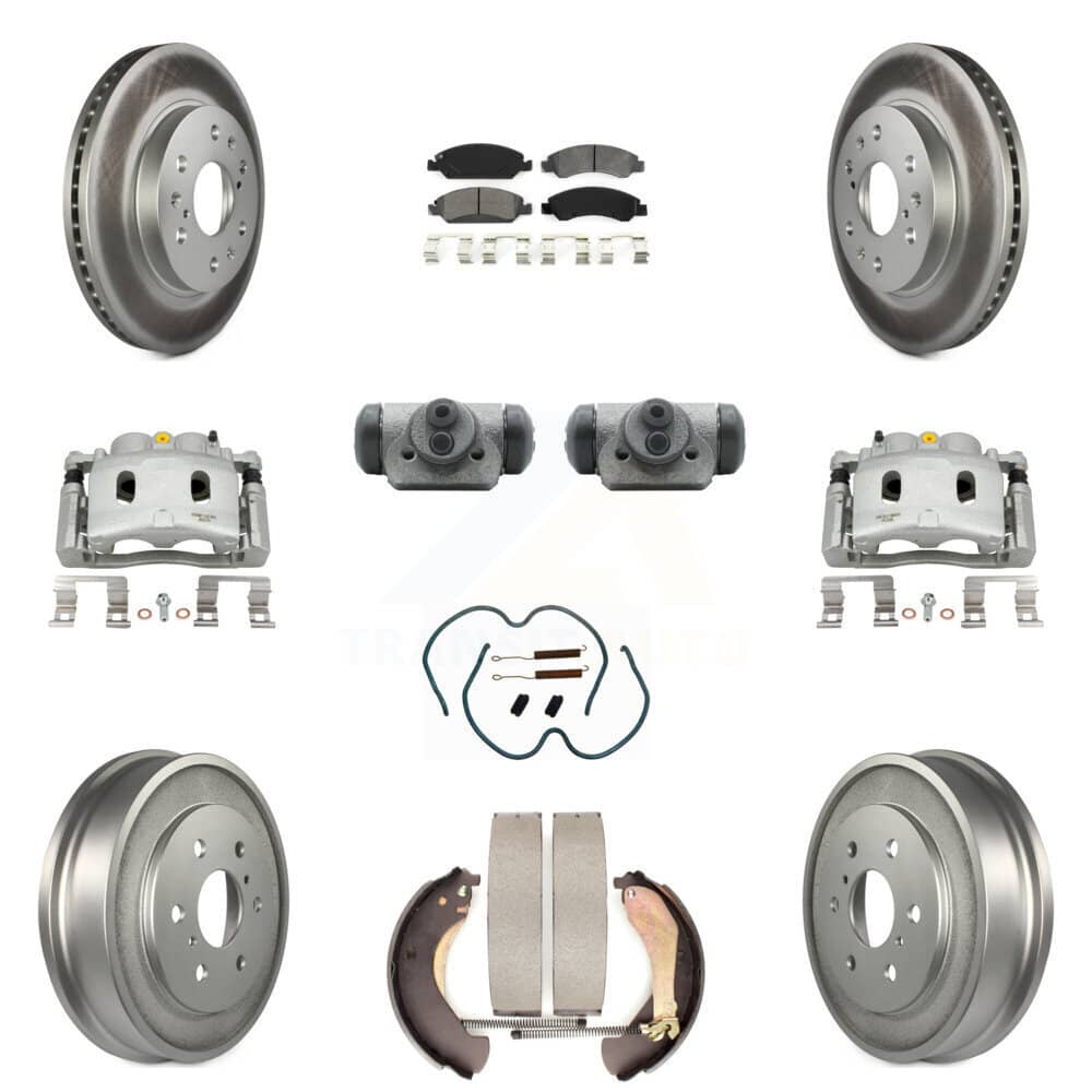 Transit Auto - KCG-100362S - Front and Rear Disc Brake Kits