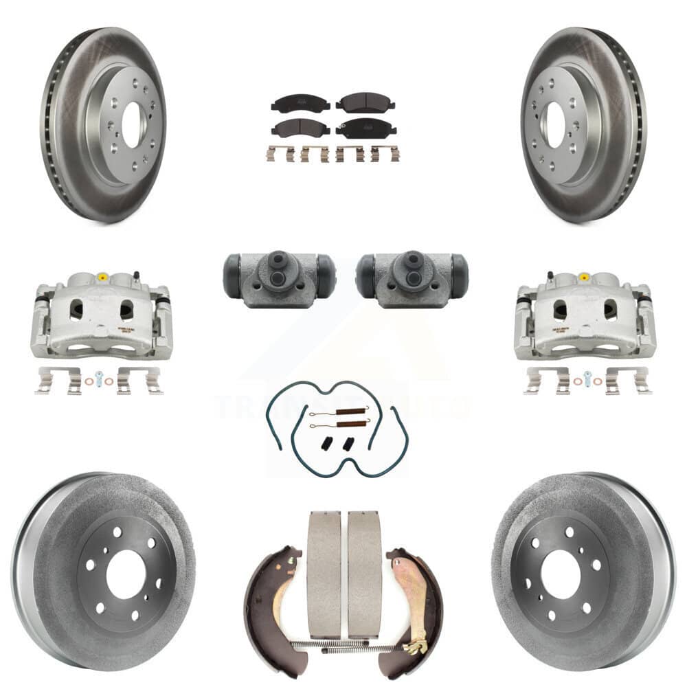 Transit Auto - KCG-100364P - Front and Rear Disc Brake Kits