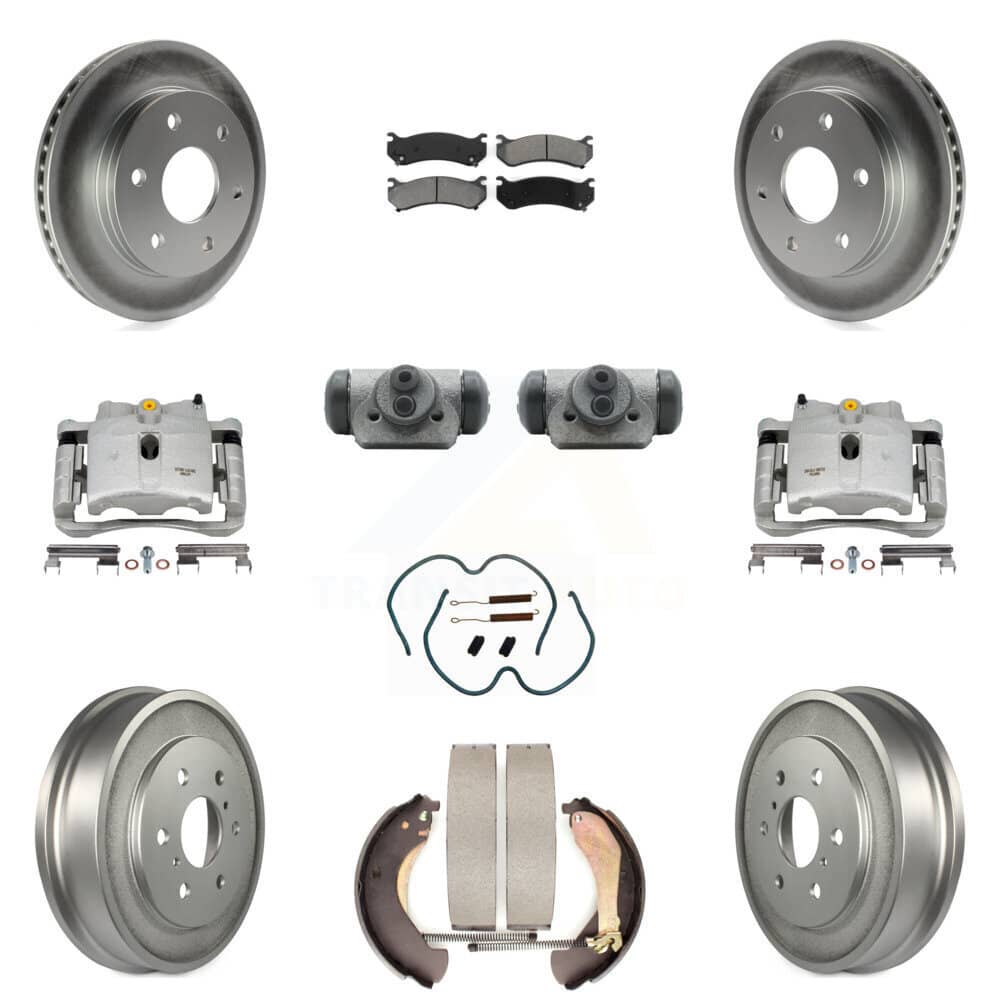 Transit Auto - KCG-100364S - Front and Rear Disc Brake Kits