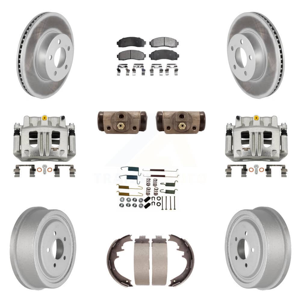 Transit Auto - KCG-100365P - Front and Rear Disc Brake Kits