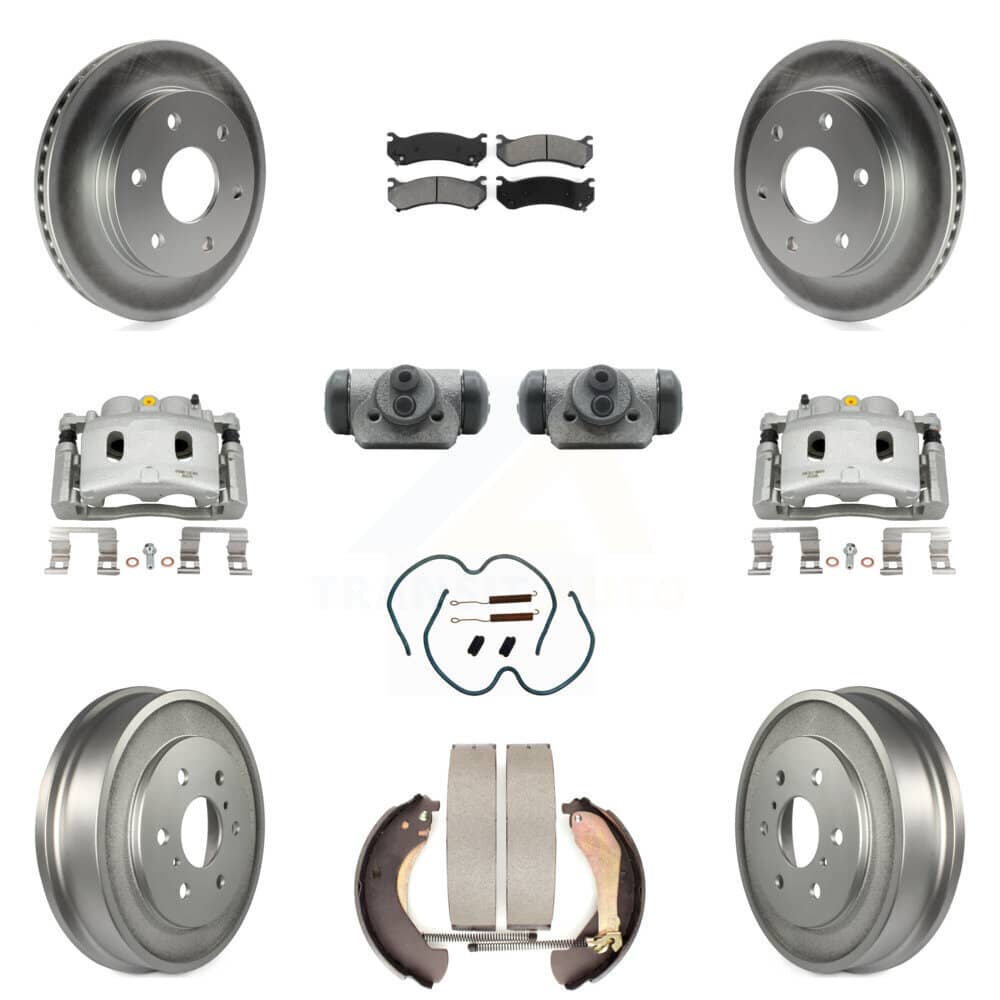 Transit Auto - KCG-100366S - Front and Rear Disc Brake Kits