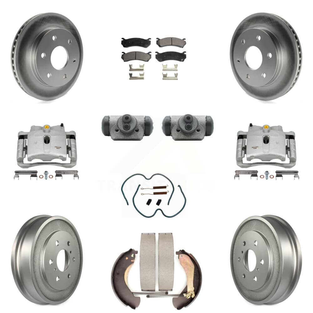 Transit Auto - KCG-100373T - Front and Rear Disc Brake Kits