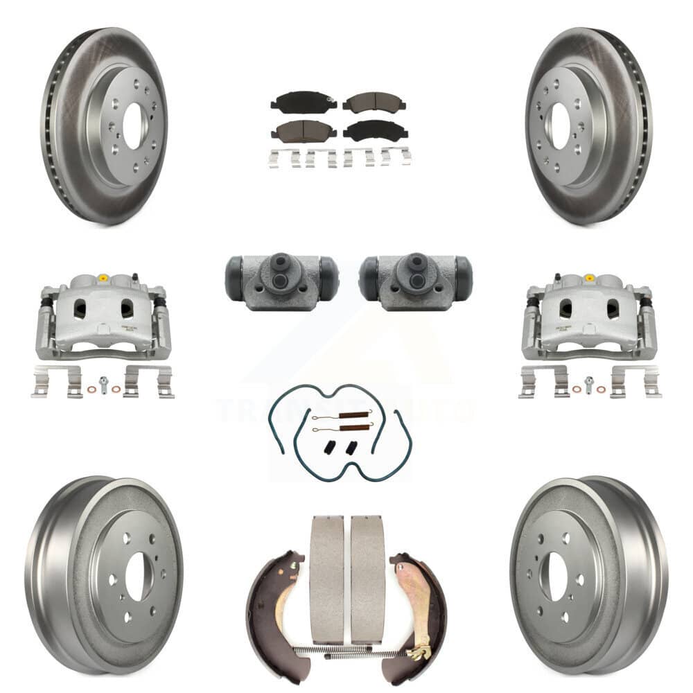 Transit Auto - KCG-100375C - Front and Rear Disc Brake Kits