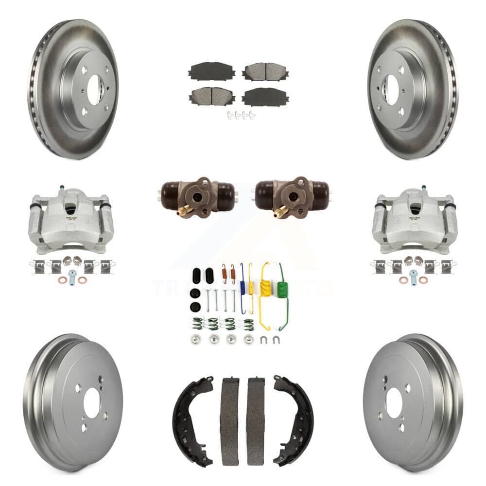 Transit Auto - KCG-100377S - Front and Rear Disc Brake Kits