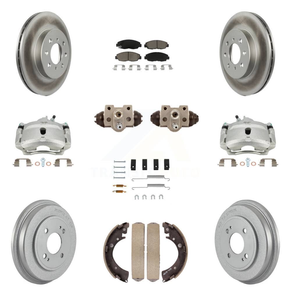 Transit Auto - KCG-100386C - Front and Rear Disc Brake Kits