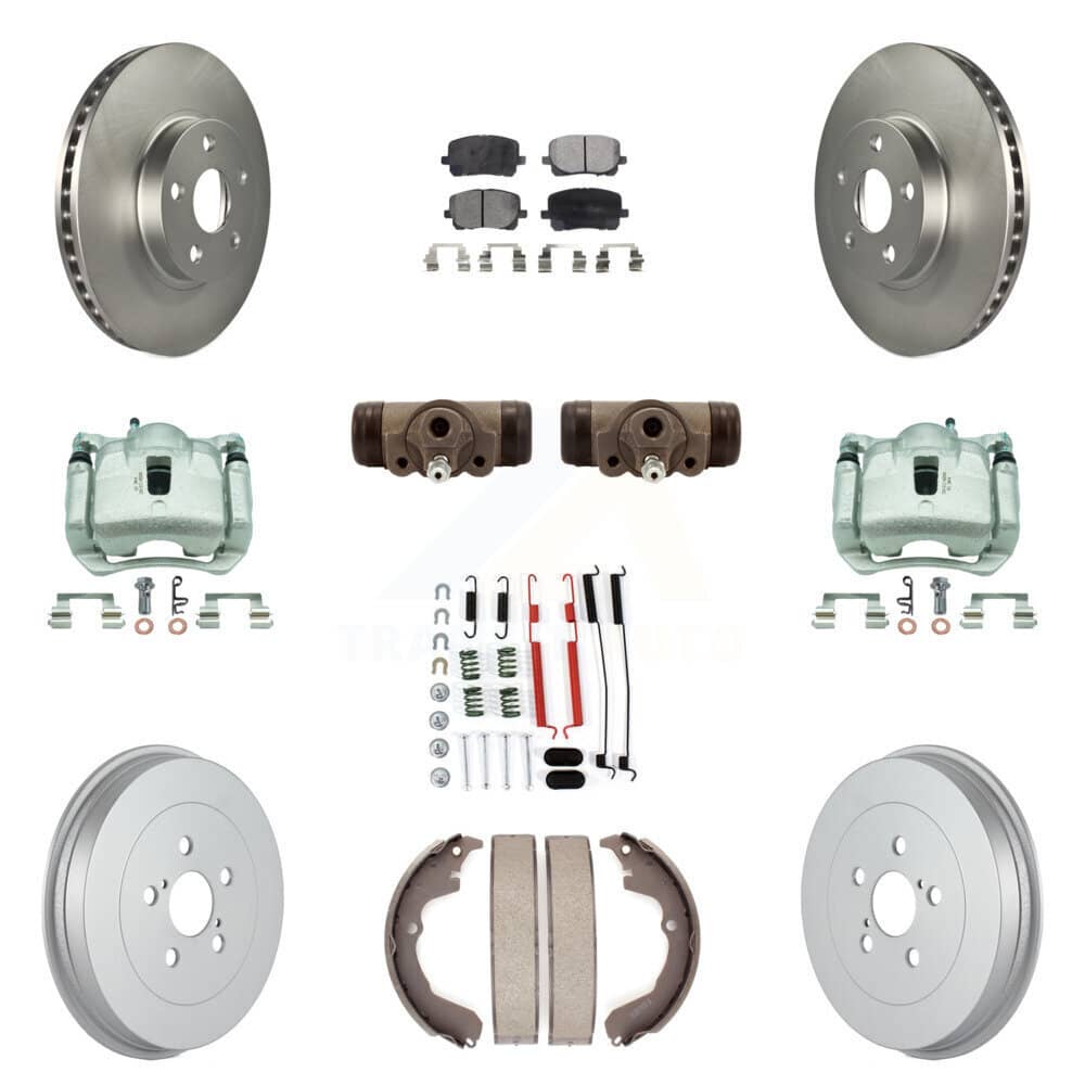 Transit Auto - KCG-100386T - Front and Rear Disc Brake Kits