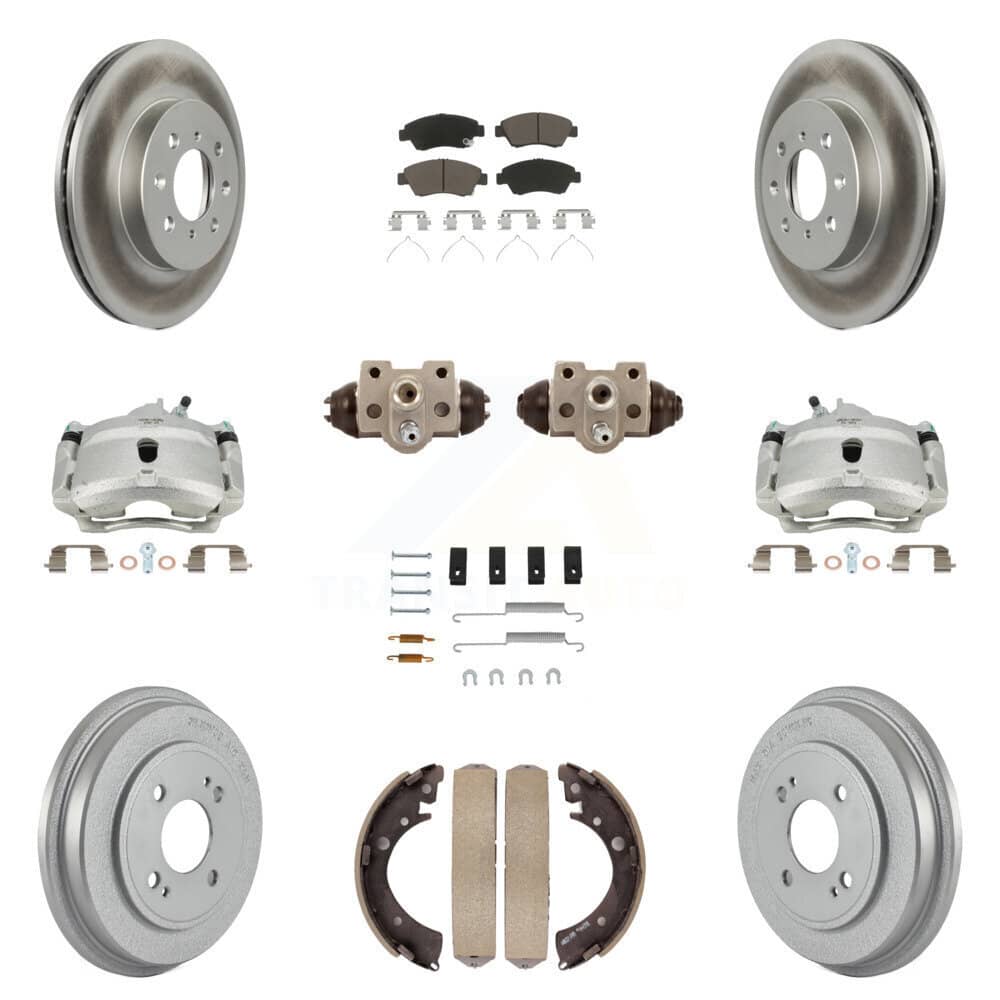 Transit Auto - KCG-100387C - Front and Rear Disc Brake Kits