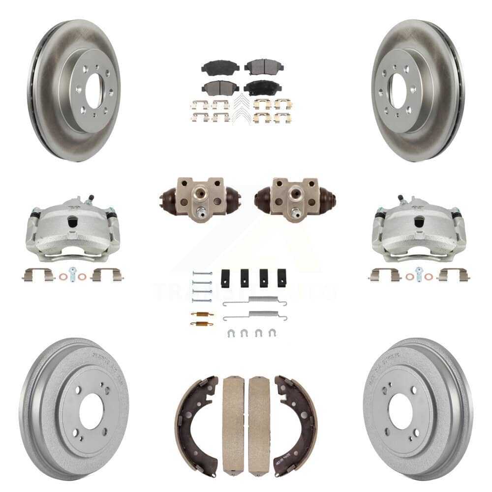 Transit Auto - KCG-100387T - Front and Rear Disc Brake Kits