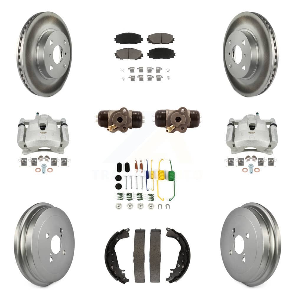 Transit Auto - KCG-100388C - Front and Rear Disc Brake Kits