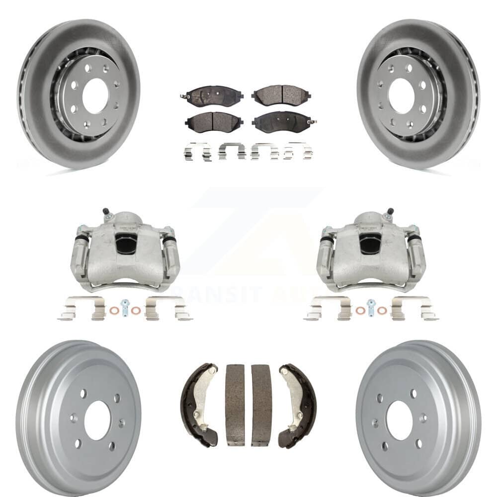 Transit Auto - KCG-100388P - Front and Rear Disc Brake Kits