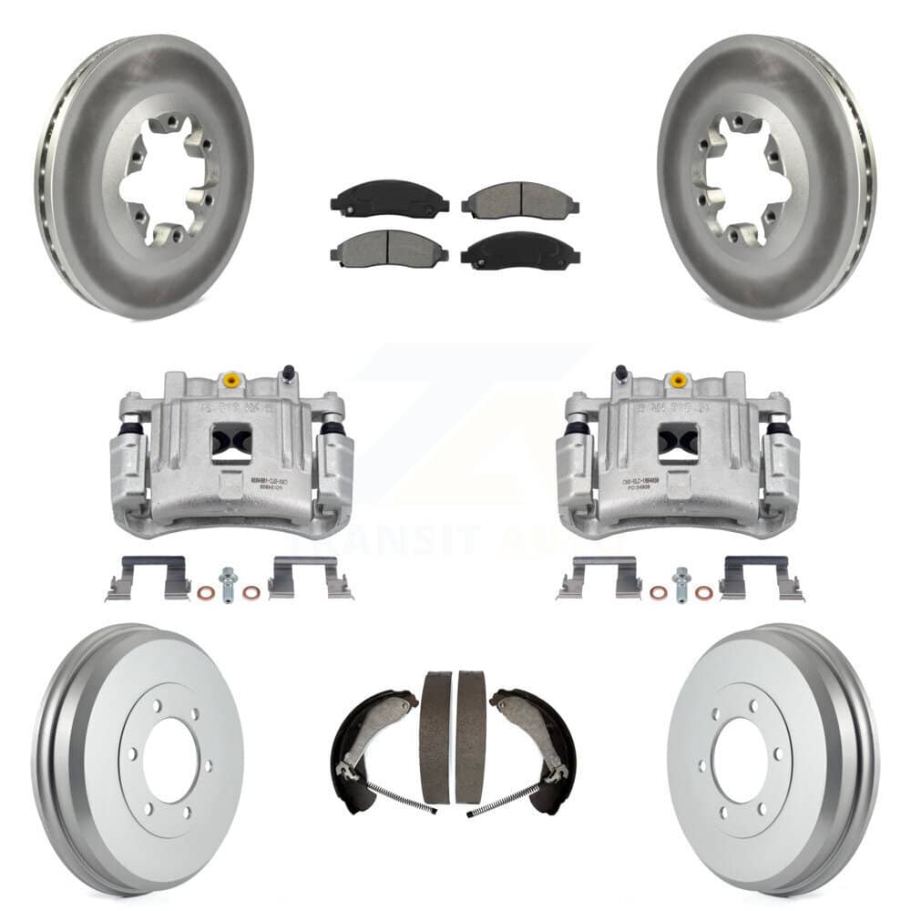 Transit Auto - KCG-100389S - Front and Rear Disc Brake Kits