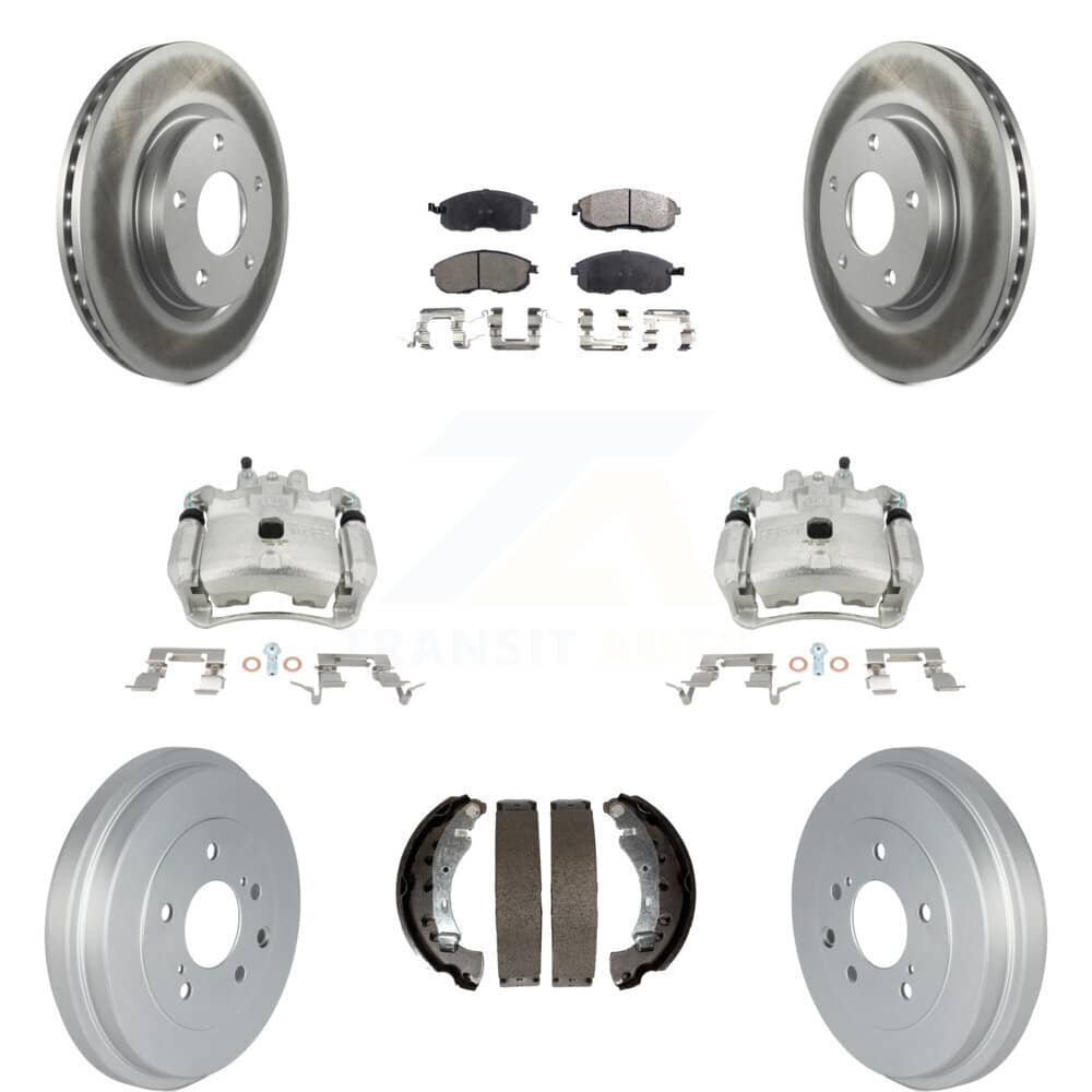 Transit Auto - KCG-100390P - Front and Rear Disc Brake Kits