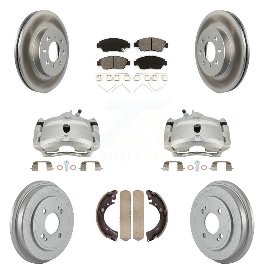 Transit Auto - KCG-100392S - Front and Rear Disc Brake Kits