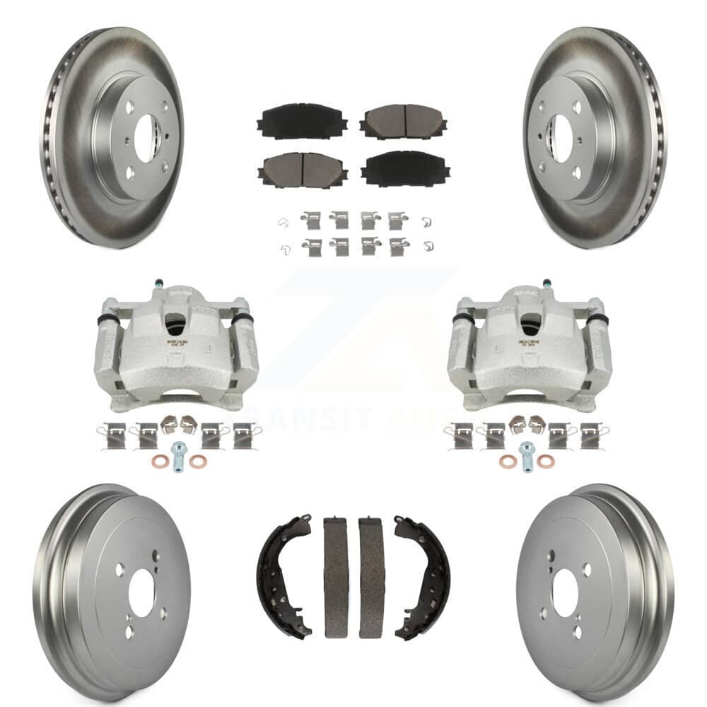 Transit Auto - KCG-100393C - Front and Rear Disc Brake Kits