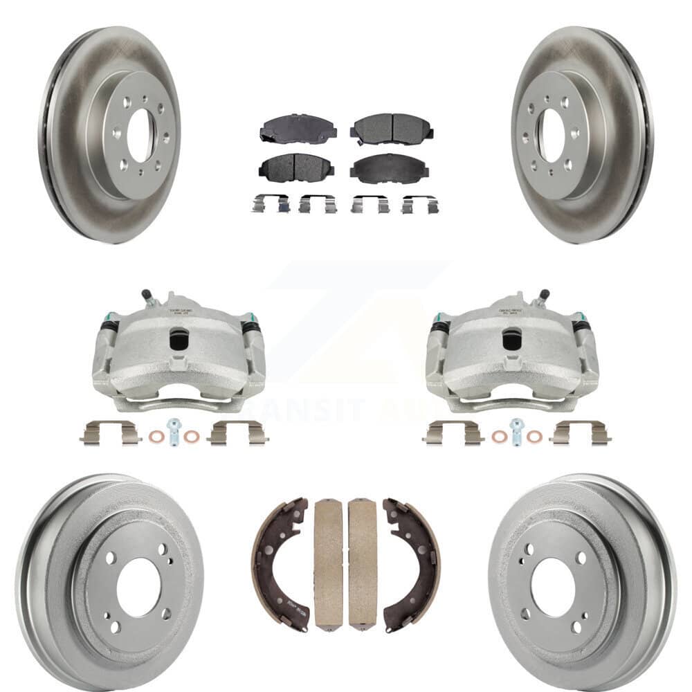 Transit Auto - KCG-100393P - Front and Rear Disc Brake Kits
