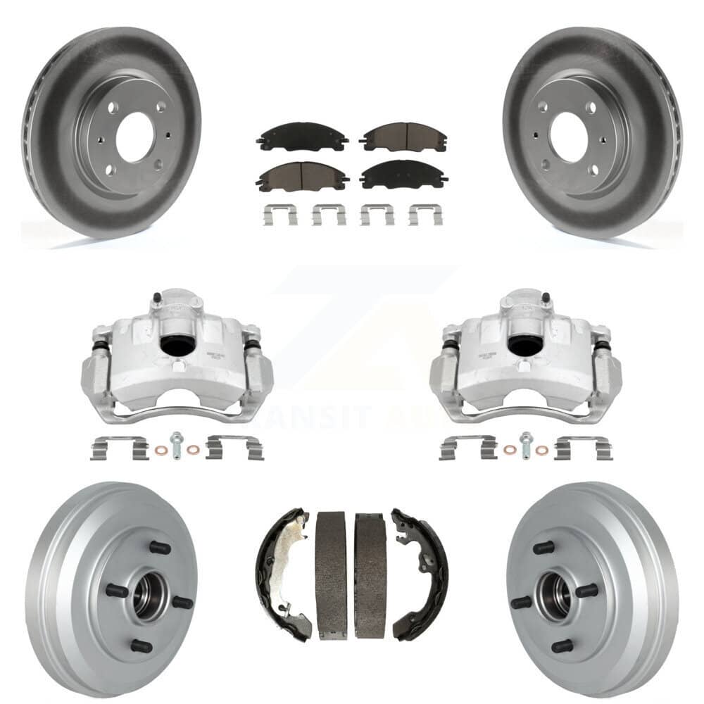 Transit Auto - KCG-100394C - Front and Rear Disc Brake Kits