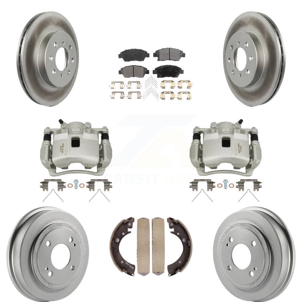 Transit Auto - KCG-100394P - Front and Rear Disc Brake Kits