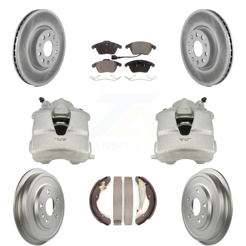 Transit Auto - KCG-100395T - Front and Rear Disc Brake Kits