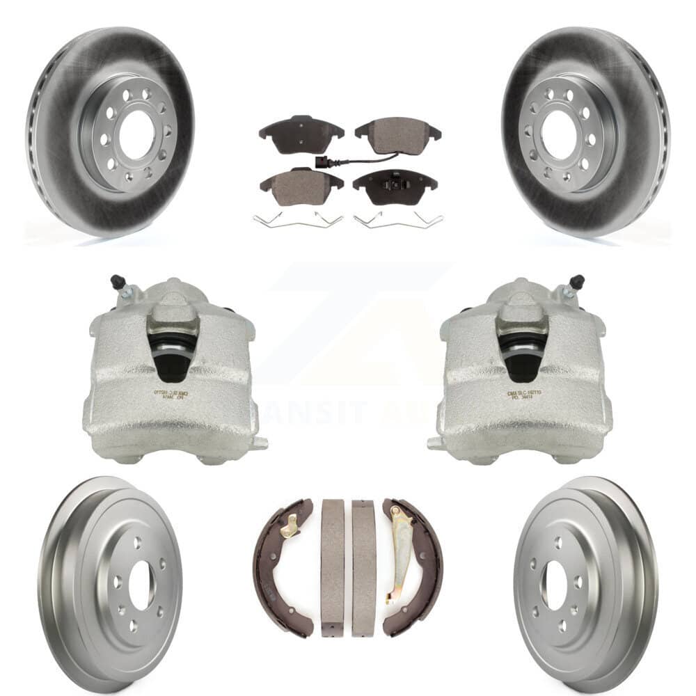 Transit Auto - KCG-100396T - Front and Rear Disc Brake Kits
