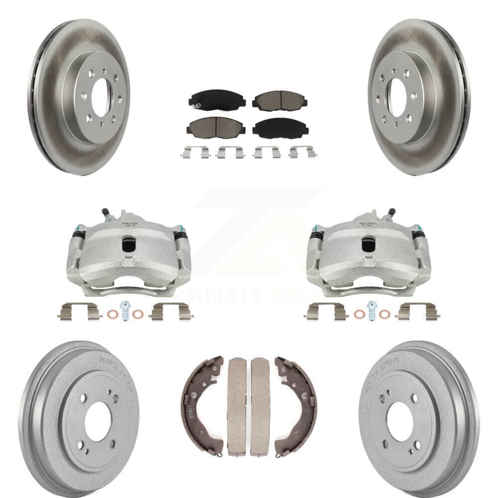 Transit Auto - KCG-100398C - Front and Rear Disc Brake Kits