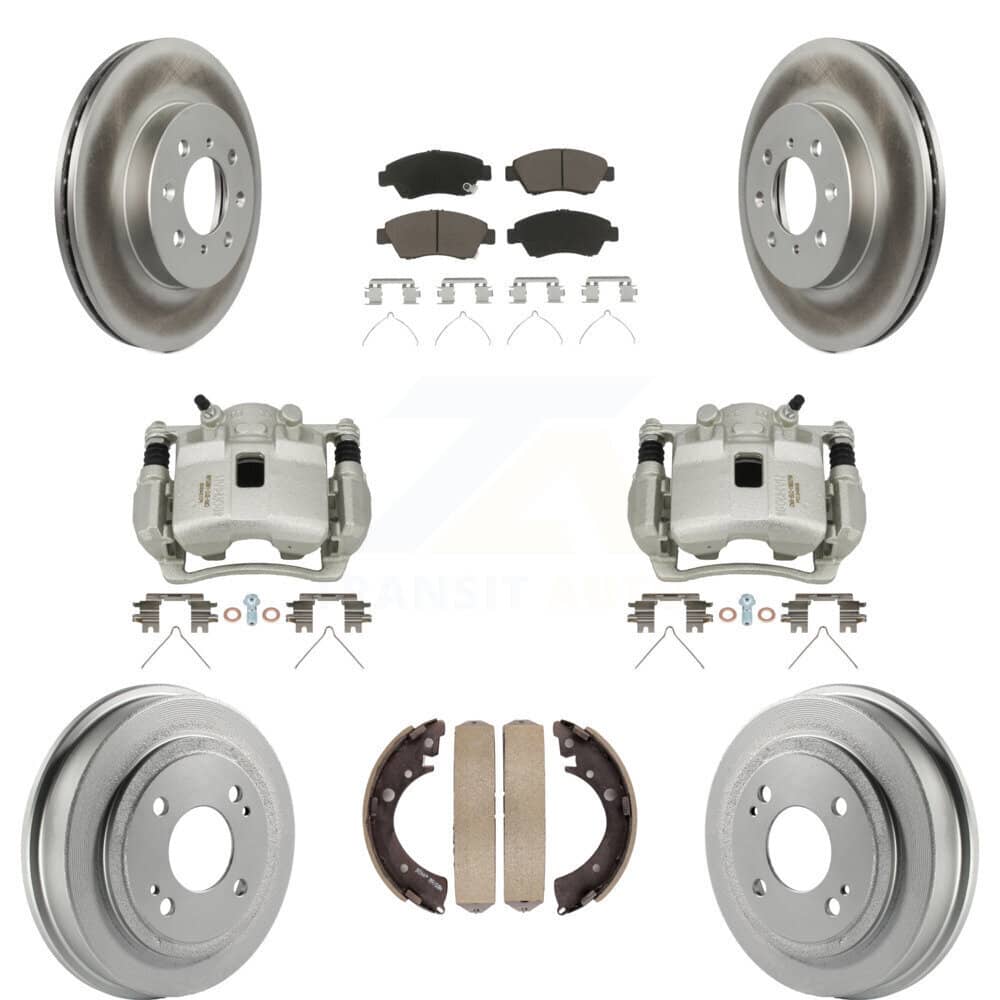 Transit Auto - KCG-100402C - Front and Rear Disc Brake Kits