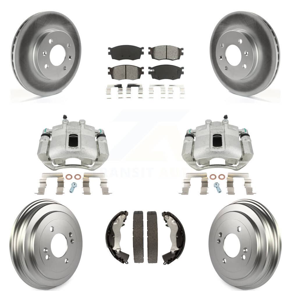 Transit Auto - KCG-100402S - Front and Rear Disc Brake Kits