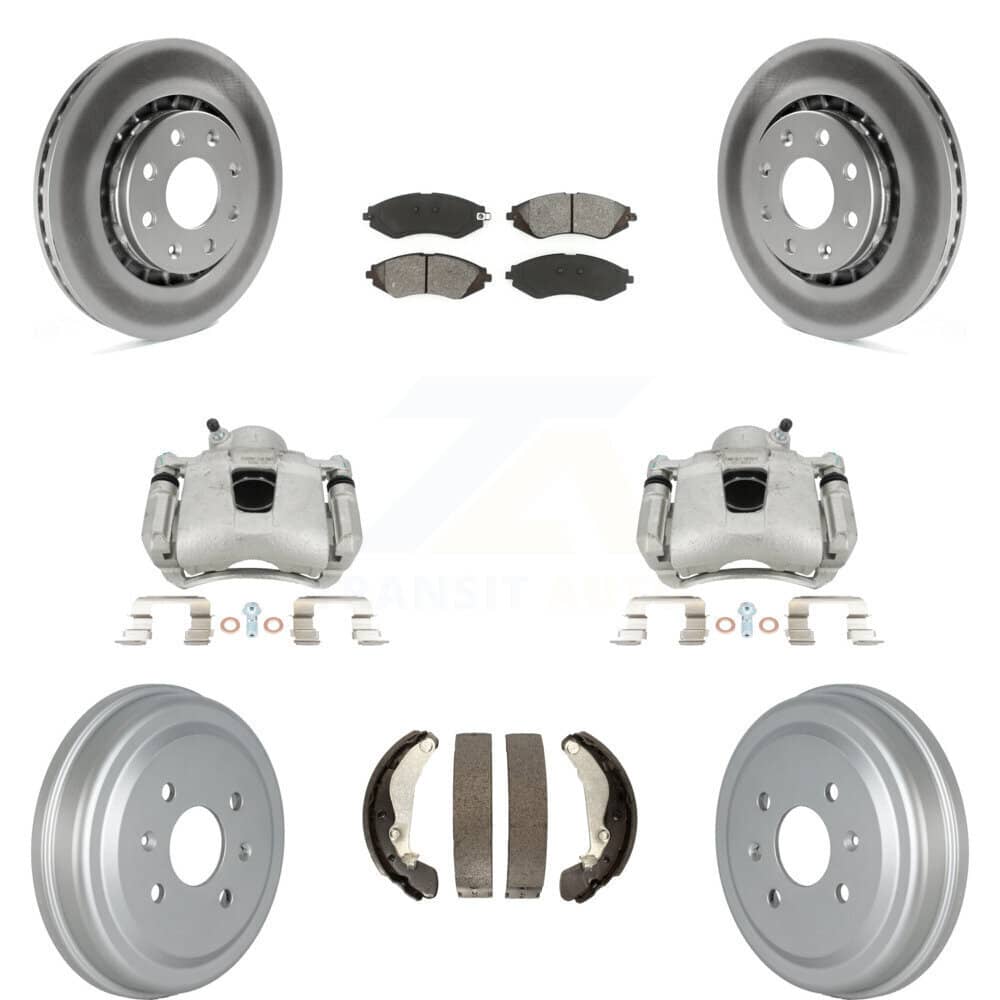 Transit Auto - KCG-100403S - Front and Rear Disc Brake Kits