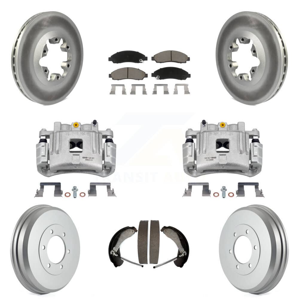 Transit Auto - KCG-100405C - Front and Rear Disc Brake Kits
