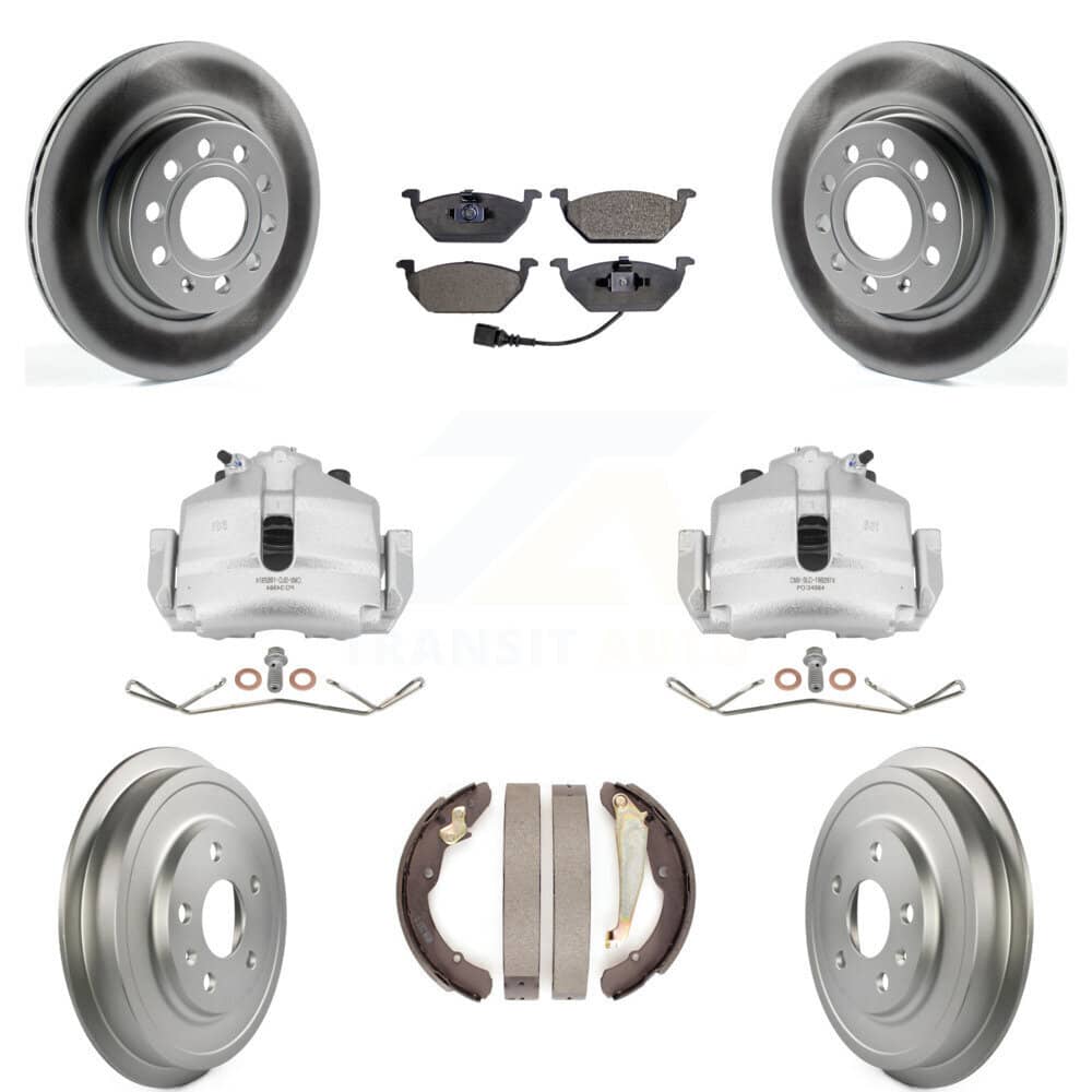 Transit Auto - KCG-100410P - Front and Rear Disc Brake Kits