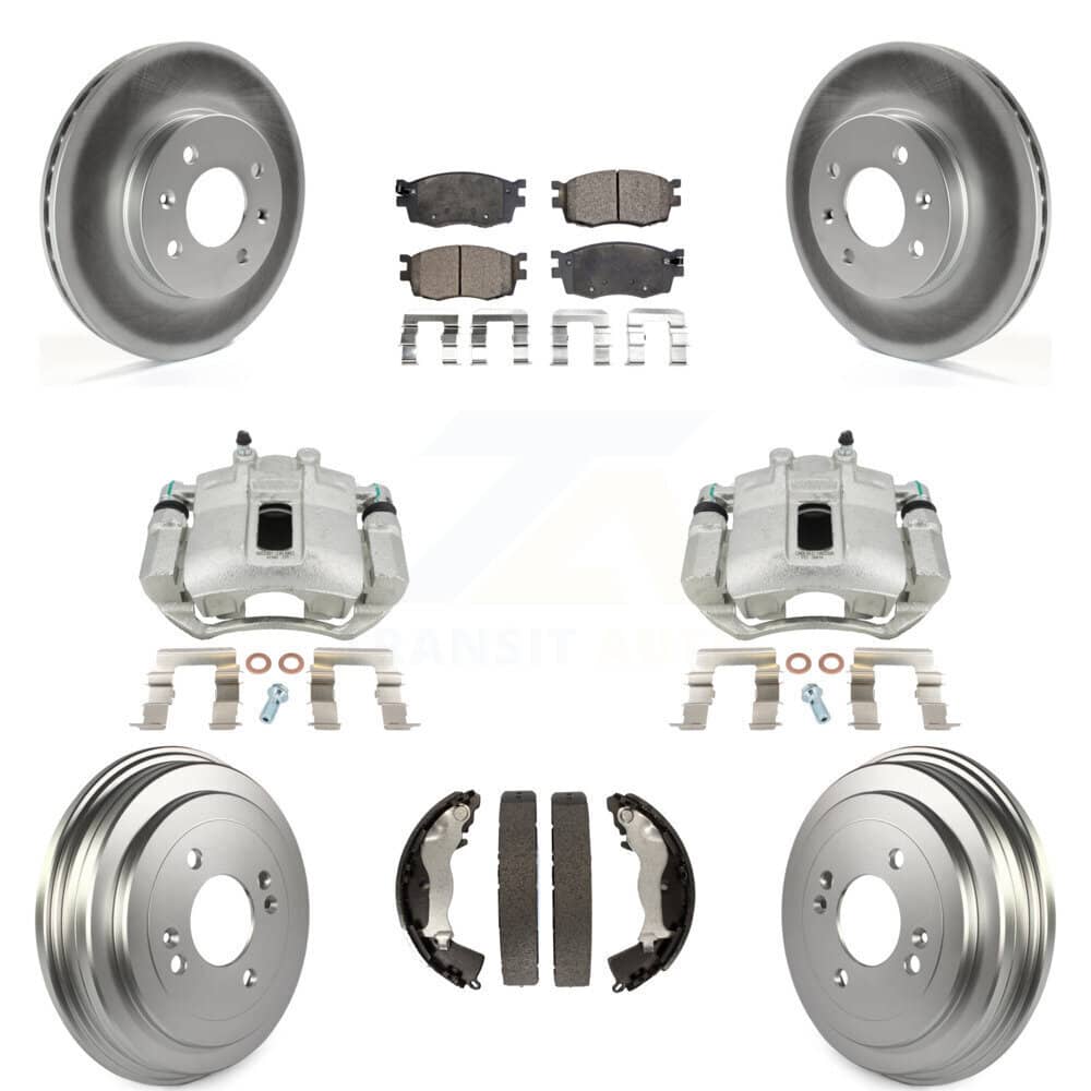 Transit Auto - KCG-100414T - Front and Rear Disc Brake Kits