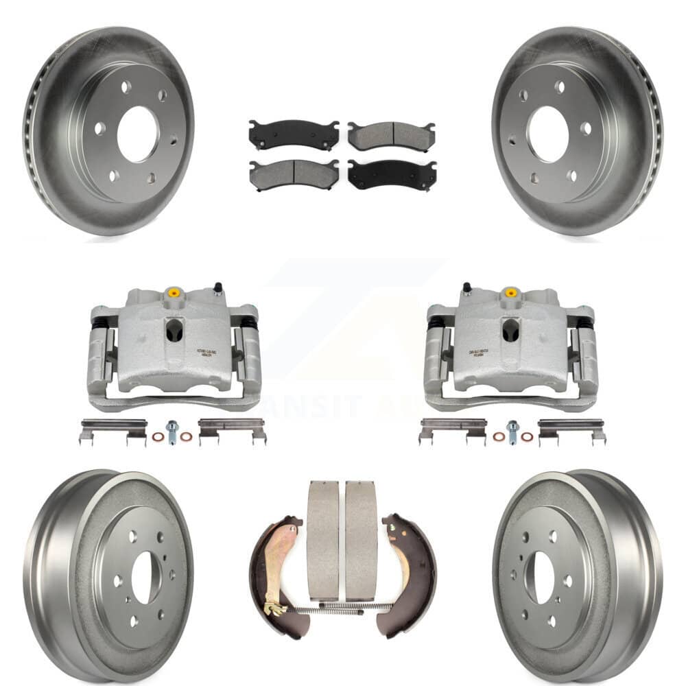 Transit Auto - KCG-100417S - Front and Rear Disc Brake Kits