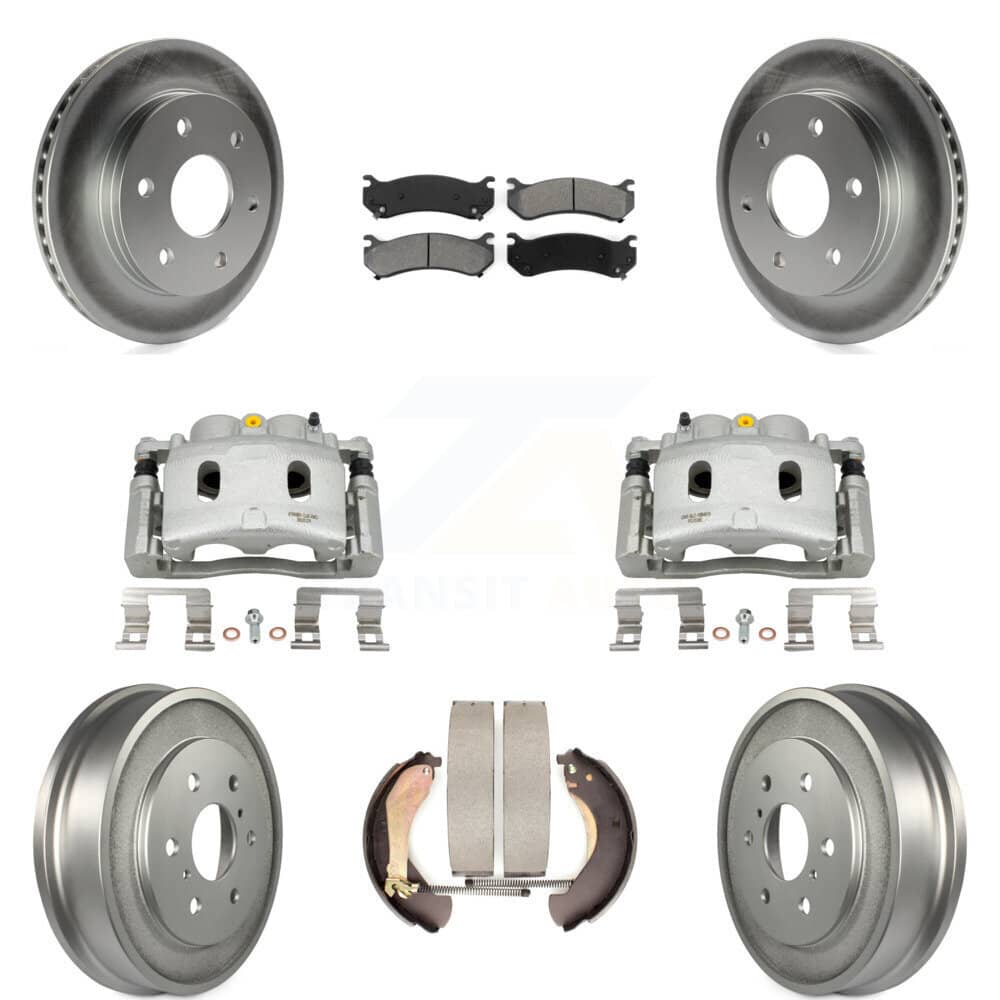 Transit Auto - KCG-100418S - Front and Rear Disc Brake Kits