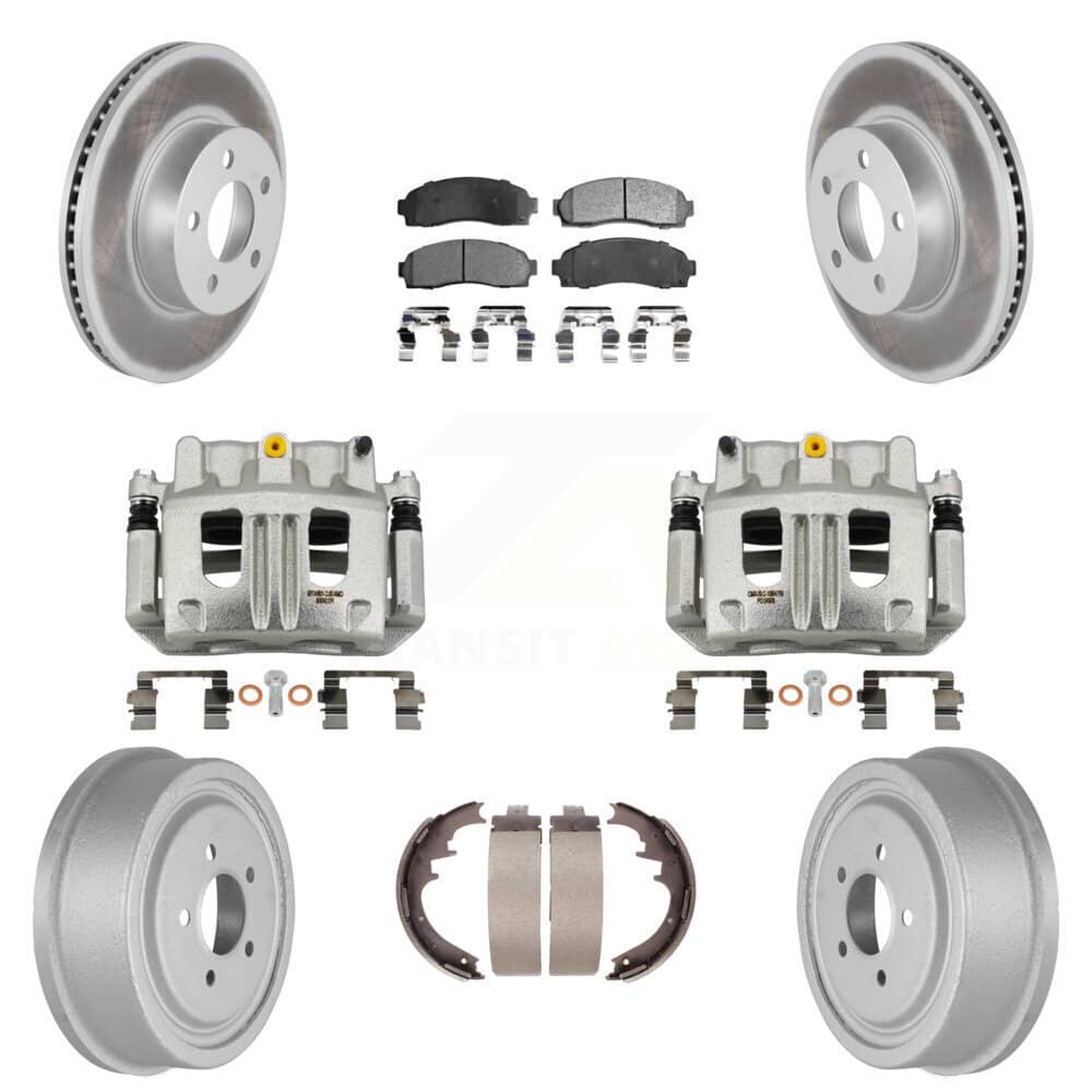 Transit Auto - KCG-100419P - Front and Rear Disc Brake Kits