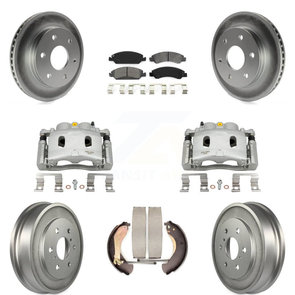 Transit Auto - KCG-100419S - Front and Rear Disc Brake Kits