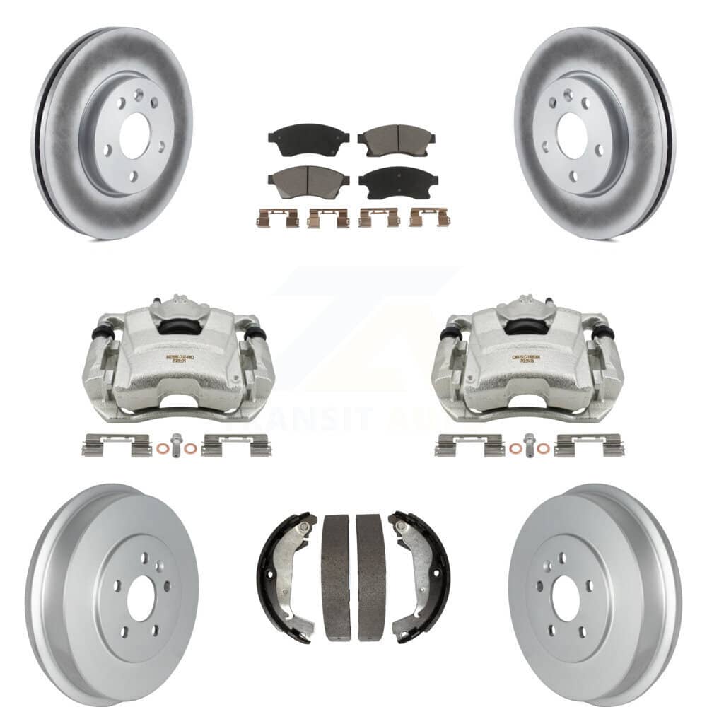 Transit Auto - KCG-100420C - Front and Rear Disc Brake Kits