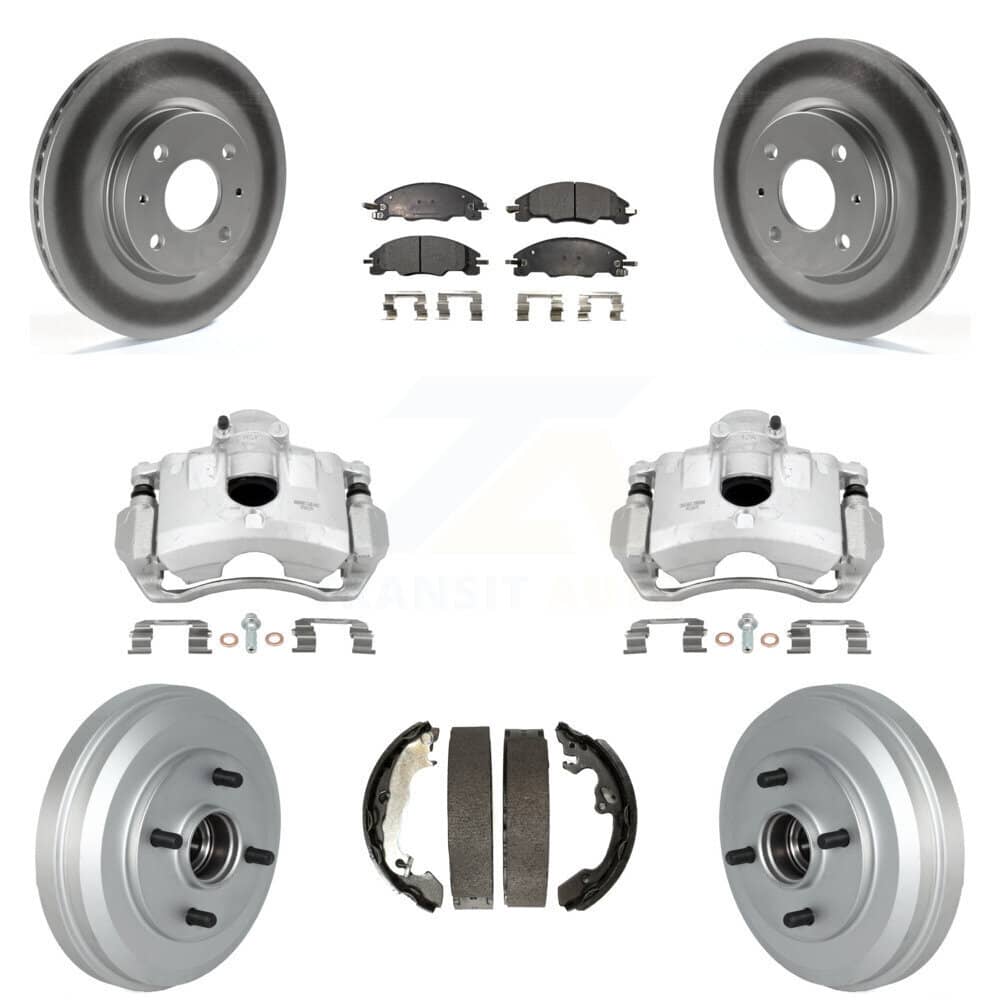 Transit Auto - KCG-100420T - Front and Rear Disc Brake Kits