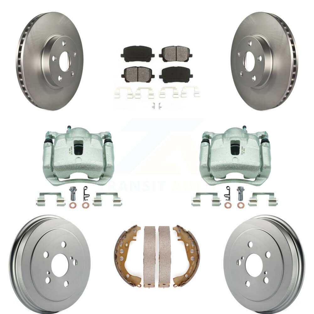 Transit Auto - KCG-100421S - Front and Rear Disc Brake Kits