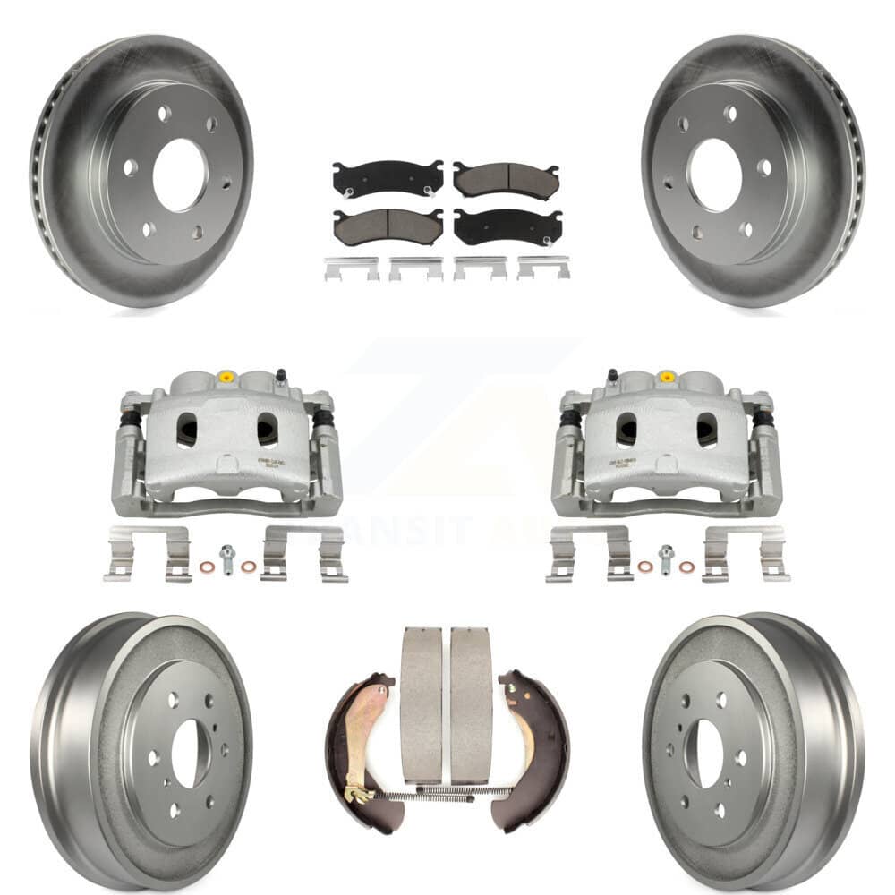 Transit Auto - KCG-100425C - Front and Rear Disc Brake Kits