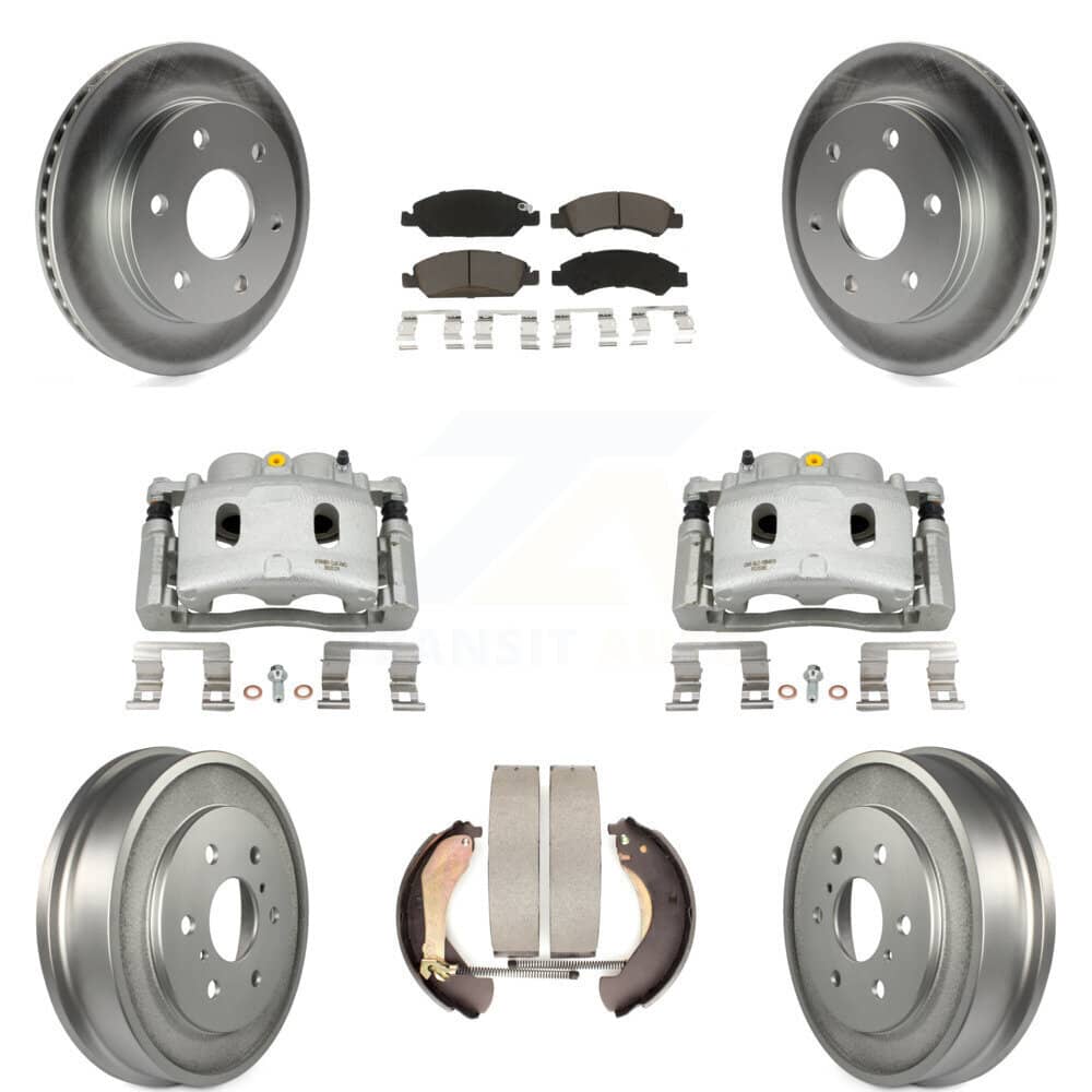Transit Auto - KCG-100426C - Front and Rear Disc Brake Kits