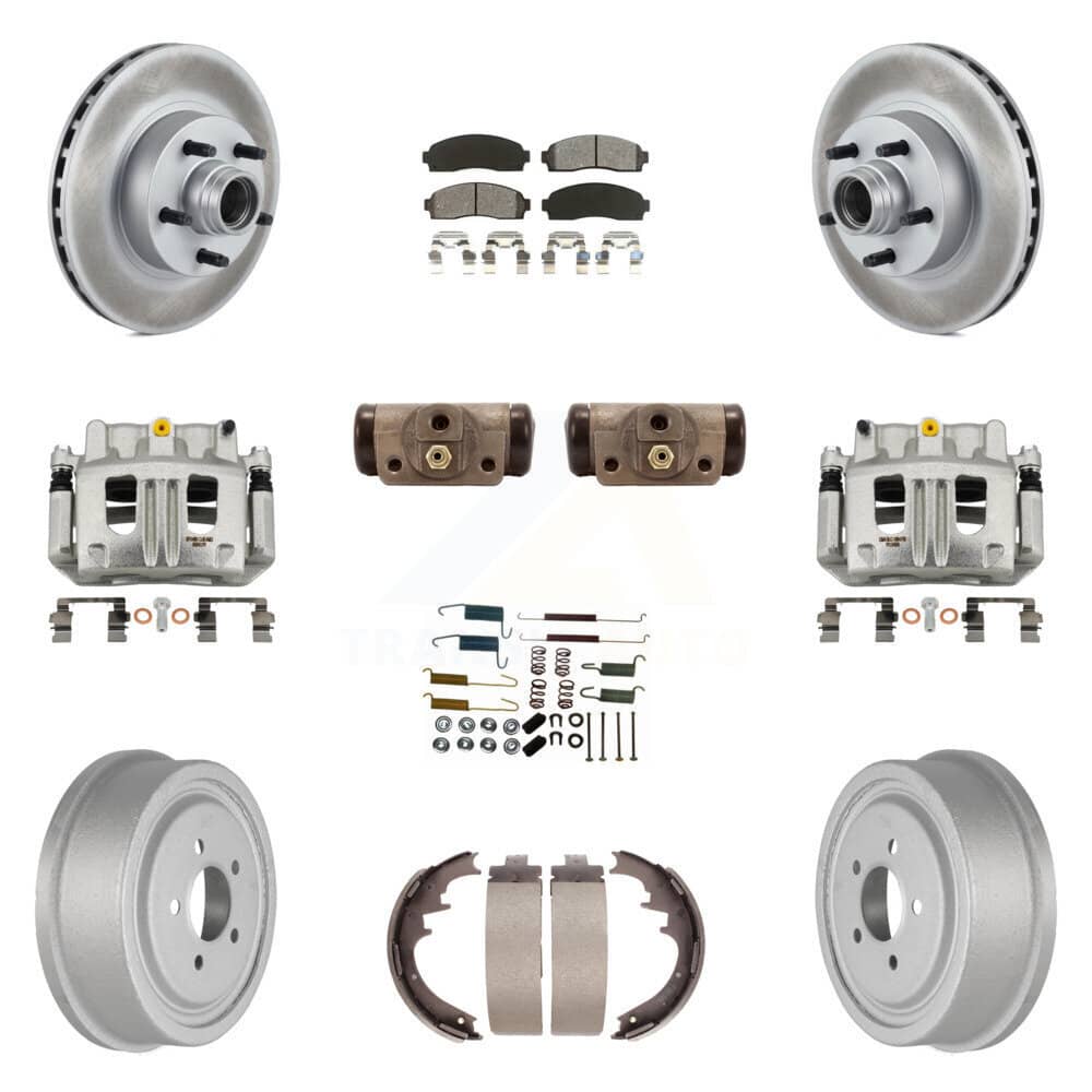Transit Auto - KCG-100426S - Front and Rear Disc Brake Kits