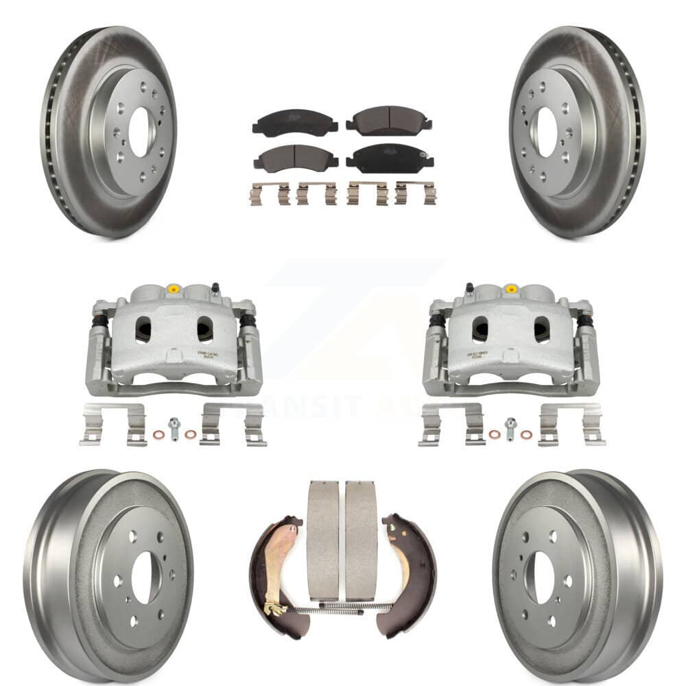 Transit Auto - KCG-100428T - Front and Rear Disc Brake Kits