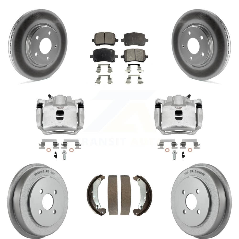 Transit Auto - KCG-100429P - Front and Rear Disc Brake Kits