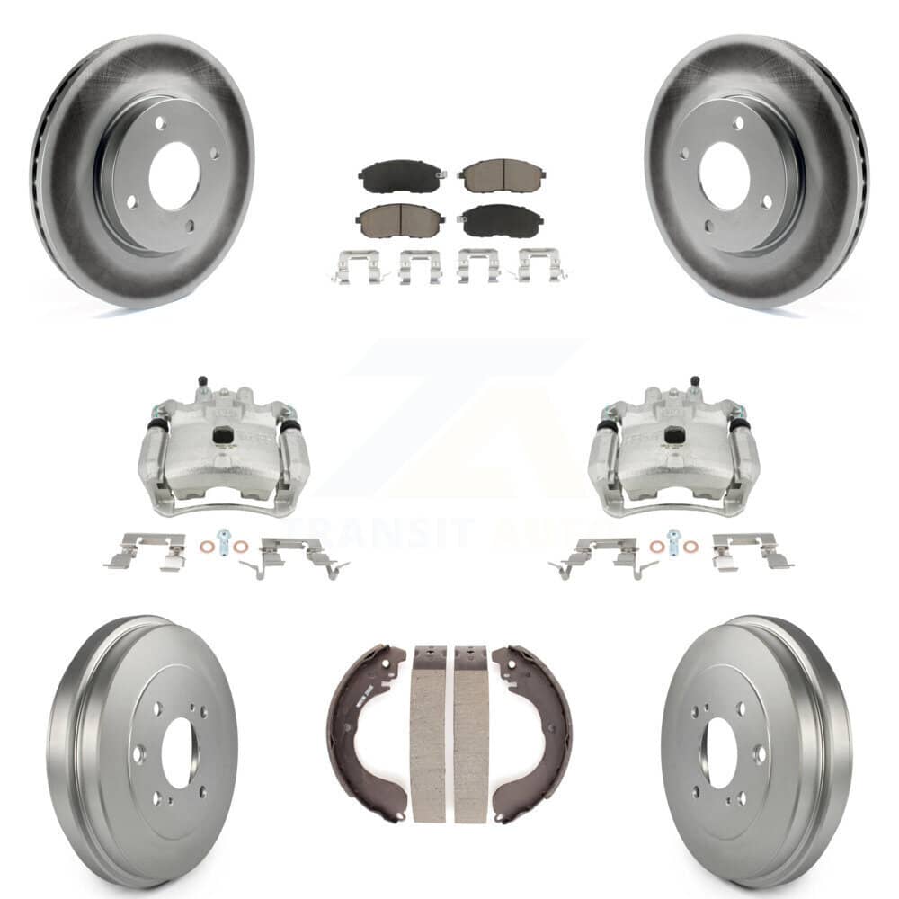 Transit Auto - KCG-100431C - Front and Rear Disc Brake Kits