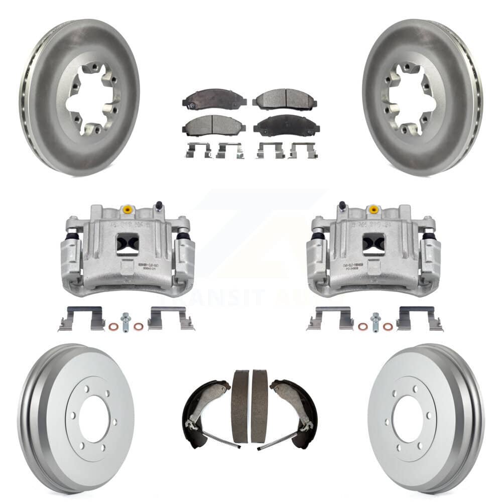 Transit Auto - KCG-100433P - Front and Rear Disc Brake Kits