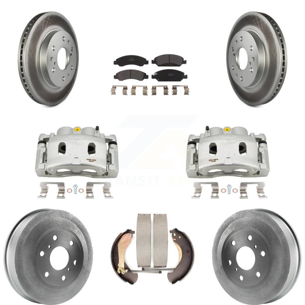 Transit Auto - KCG-100435P - Front and Rear Disc Brake Kits